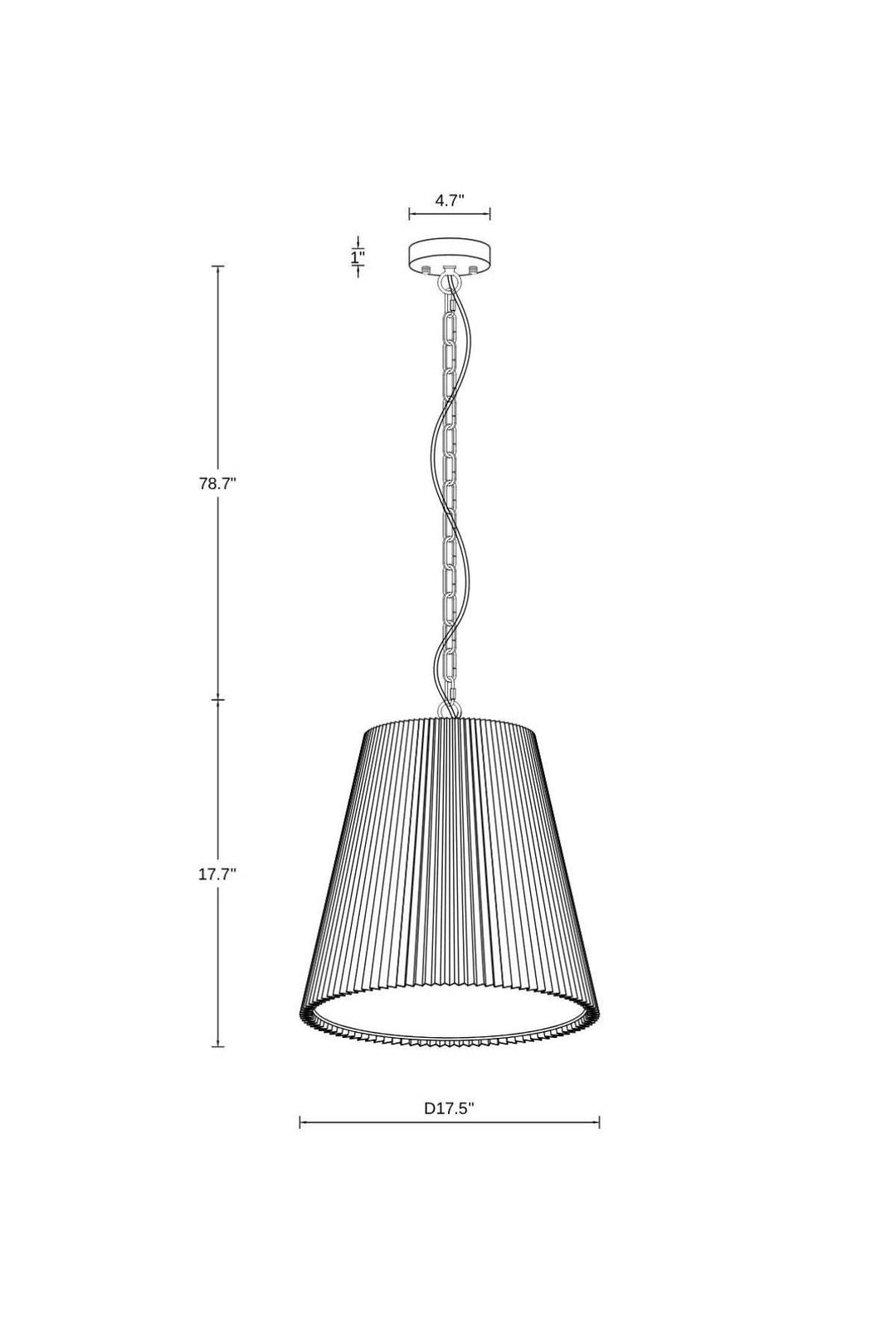 Beacon Lighting Amici 1-Light Pendant Light Aged Brass with Pleated White Linen Shade Modern Ceiling Pendant