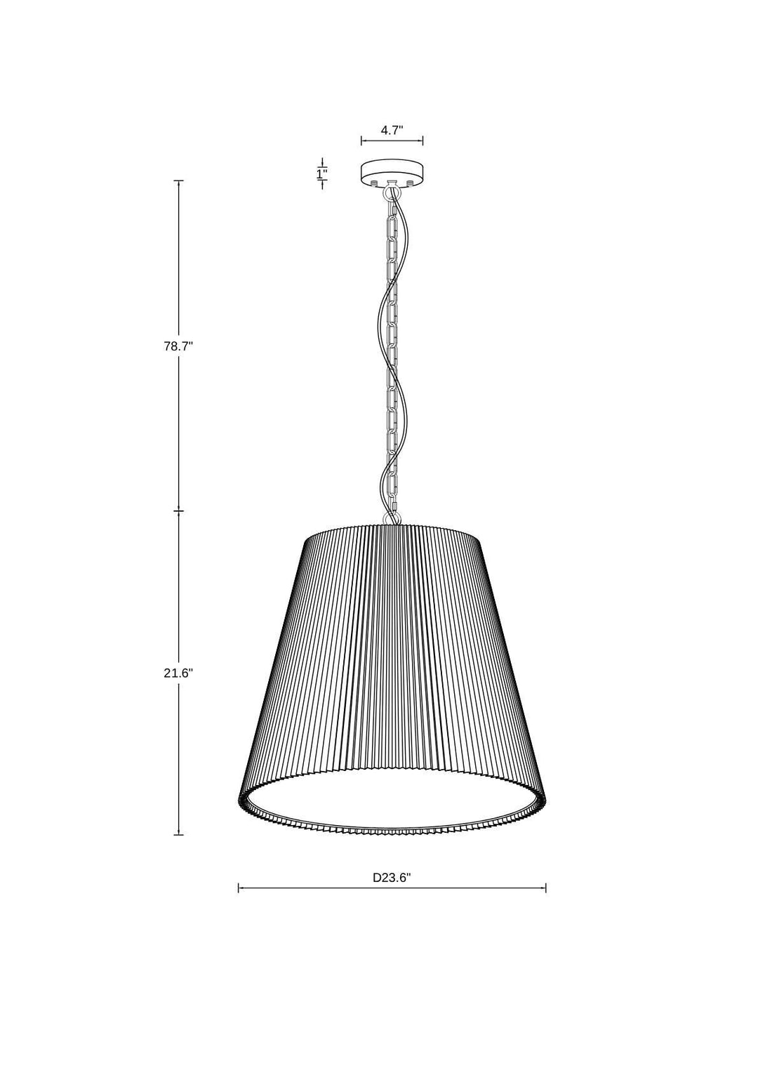 Beacon Lighting Amici 3-Light Pendant Light Bronze with Pleated Natural Linen Shades Modern Ceiling Pendant