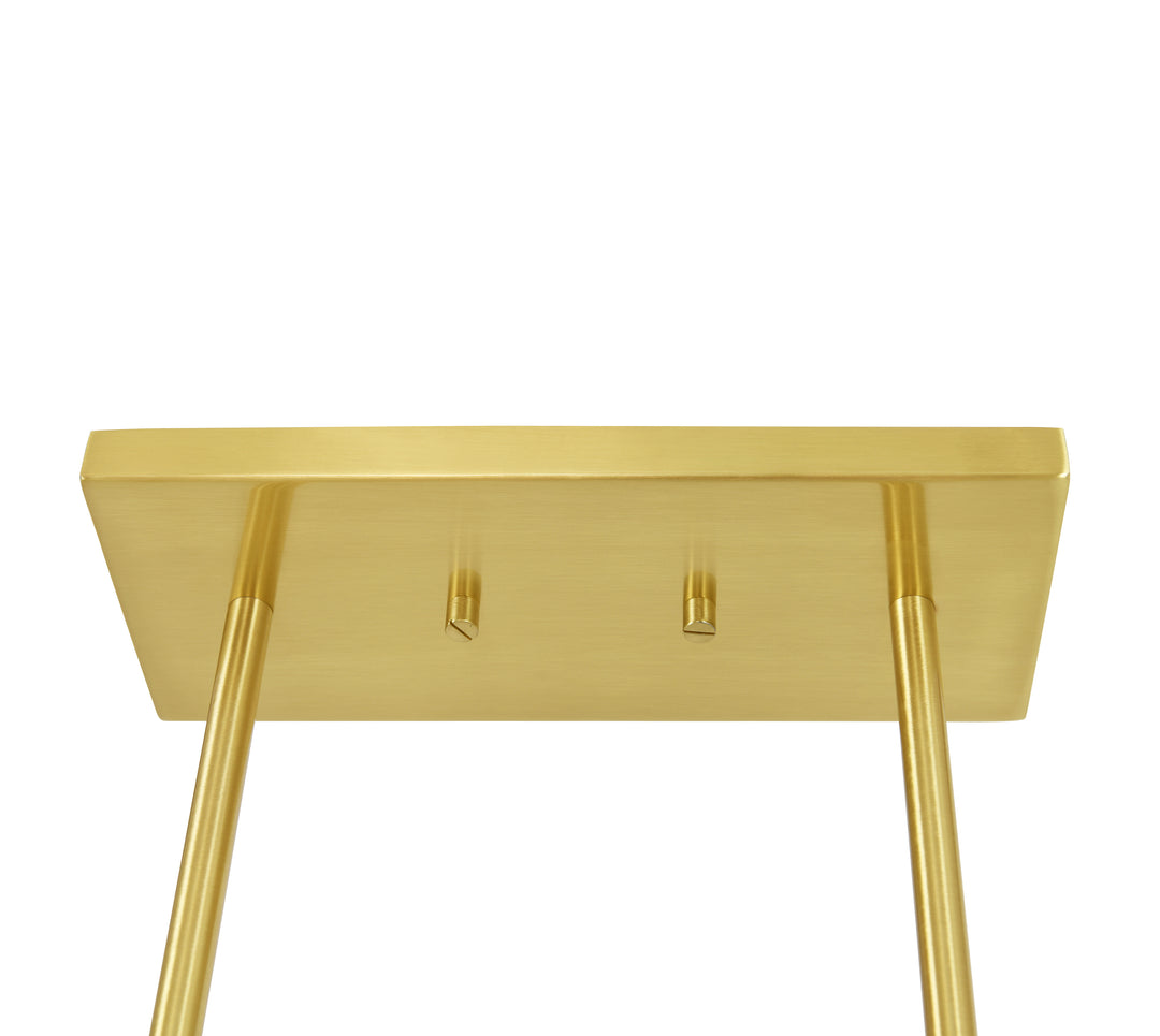 Beacon Lighting Luella 16-Light Alabaster Chandelier Satin Brass Modern Ceiling Chandelier