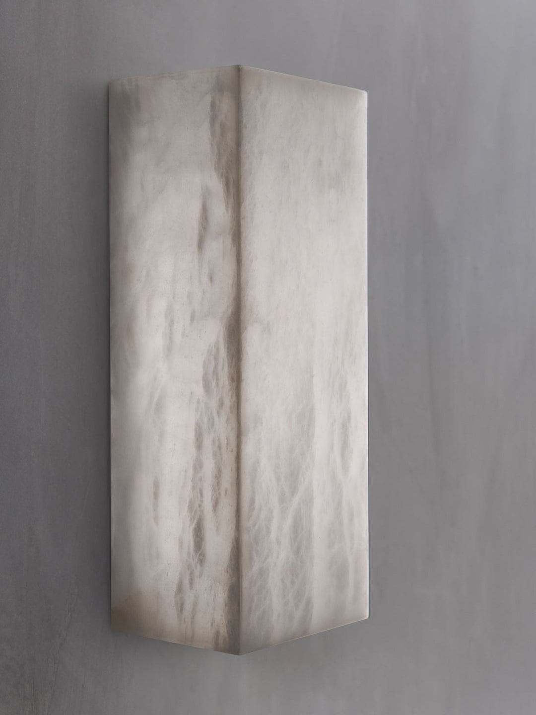 Beacon Lighting Times Alabaster LED Wall Sconce IP44 Bathroom Wall Light, Wet Rated