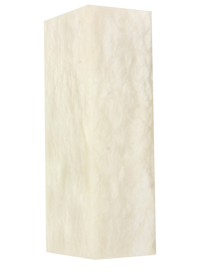 Beacon Lighting Times Alabaster LED Wall Sconce IP44 Bathroom Wall Light, Wet Rated