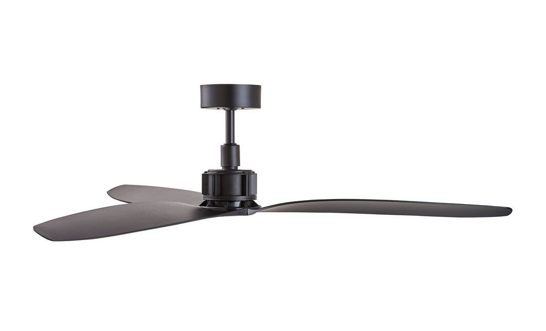 Lucci Air Viceroy 52" DC Ceiling Fan with Remote, Black Quiet High Airflow Ceiling Fan