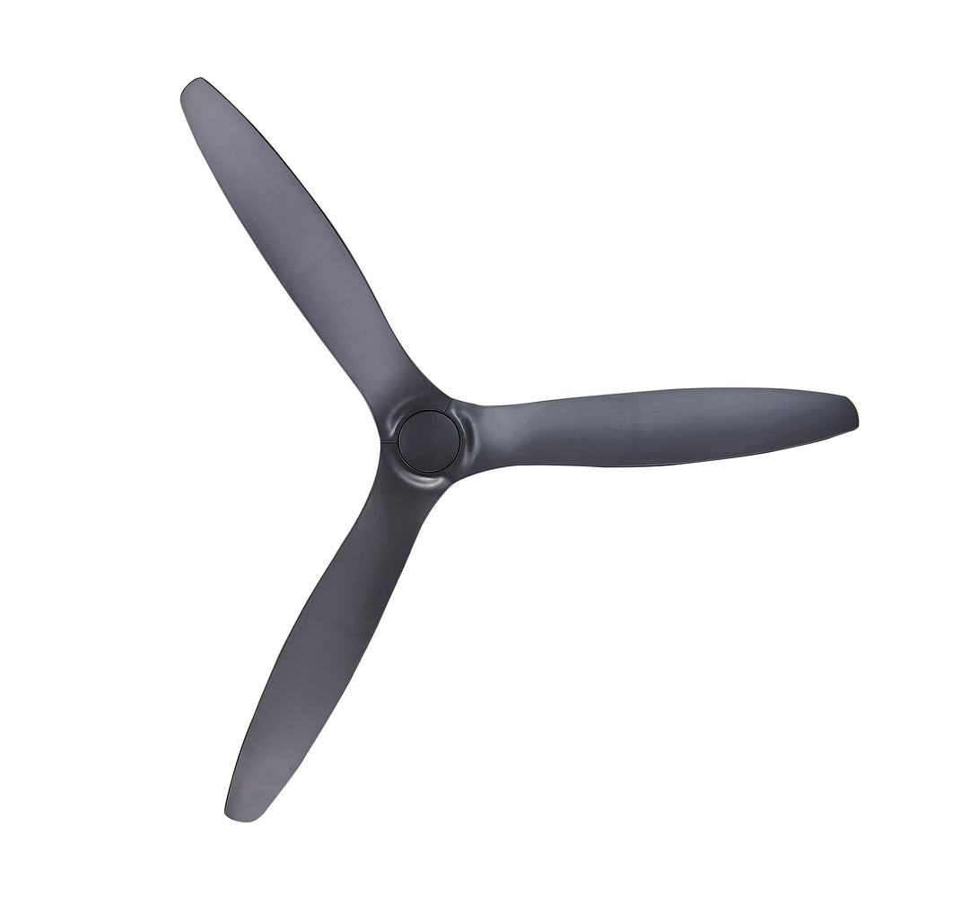 Lucci Air Viceroy 52" DC Ceiling Fan with Remote, Black Quiet High Airflow Ceiling Fan