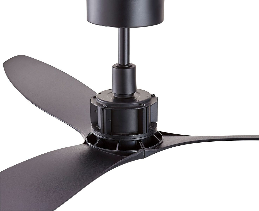 Lucci Air Viceroy 52" DC Ceiling Fan with Remote, Black Quiet High Airflow Ceiling Fan