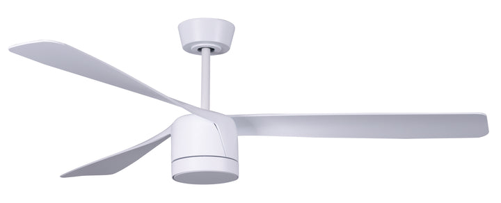 Lucci Air Peregrine 56" Indoor/Outdoor Ceiling Fan with Light and Remote, Modern LED Outdoor Ceiling Fan, Damp Rated, Energy Efficient DC Motor