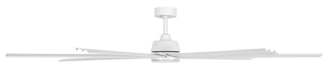 Lucci Air Atlanta 72" Indoor/Outdoor Ceiling Fan with Light and Remote, Modern Outdoor Ceiling Fan with Lights, Damp Rated, Energy Efficient DC Motor