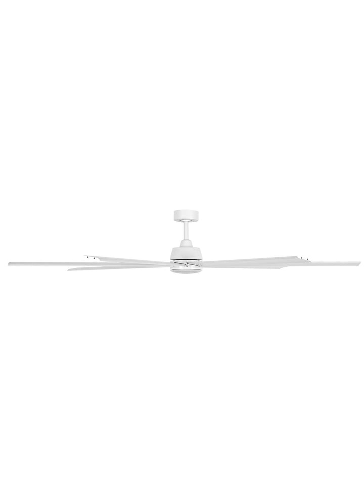 Lucci Air Atlanta 72" Indoor/Outdoor Ceiling Fan with Light and Remote, Modern Outdoor Ceiling Fan with Lights, Damp Rated, Energy Efficient DC Motor