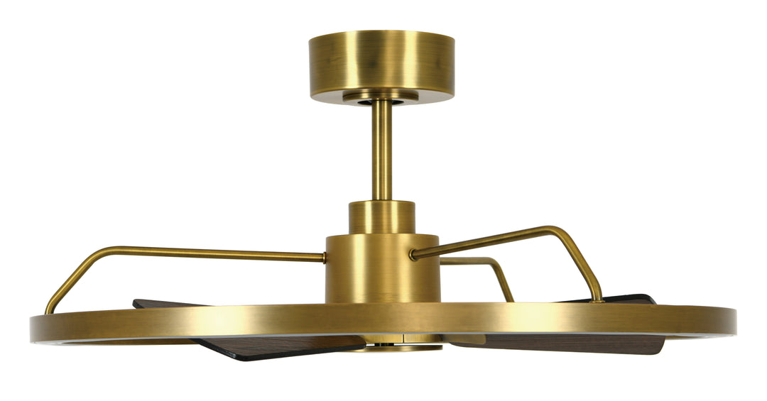Lucci Air Cessna 28" Ceiling Fan with Light and Remote, Modern LED Ceiling Fan for Bedroom, Energy Efficient DC Motor, Modern Fandelier