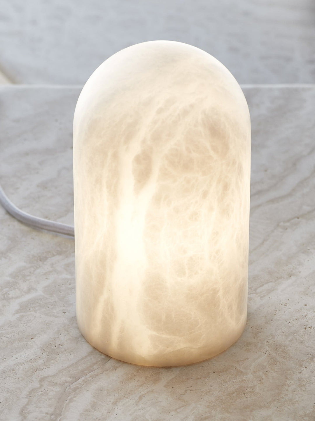 Beacon Lighting Panton Alabaster Table Lamp Modern Decorative Accent Lamp