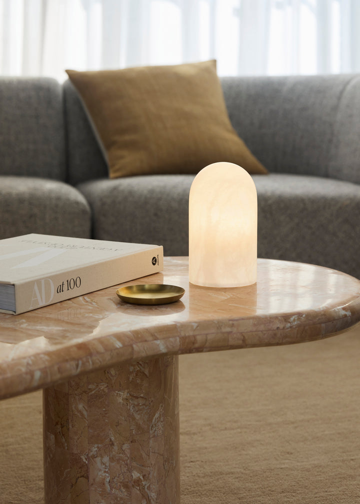 Beacon Lighting Panton Alabaster Table Lamp Modern Decorative Accent Lamp