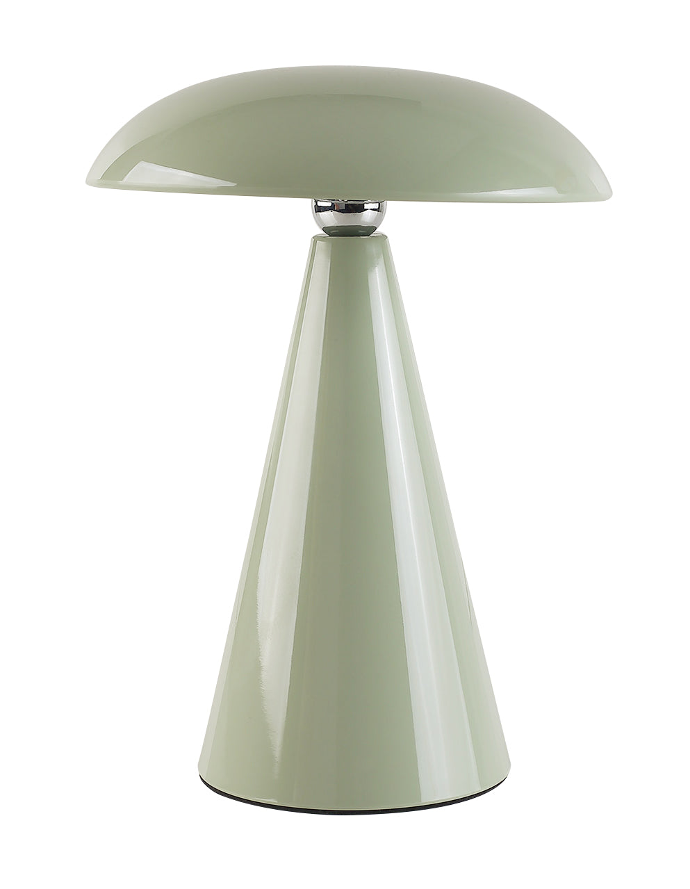 Beacon Lighting Kinoko XS Cordless 2-in-1 Rechargeable LED Table &amp; Wall Lamp, CCT Dimmable, Gloss Jade Green